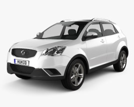 3D model of SsangYong Korando (New Actyon) 2014
