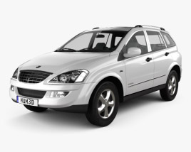 SsangYong Kyron 2014 3D model
