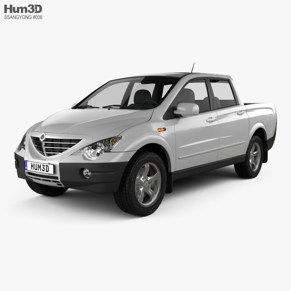 SsangYong Actyon Sports 2014 3D model