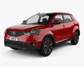 SsangYong Actyon 2017 3D-Modell