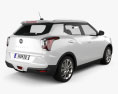 SsangYong Tivoli 2018 3D модель back view