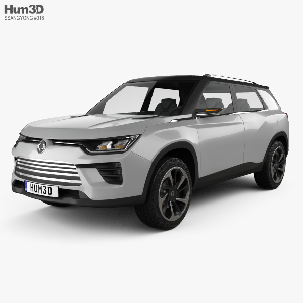 SsangYong SIV-2 2018 3D model