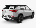 SsangYong SIV-2 2018 3D 모델  back view