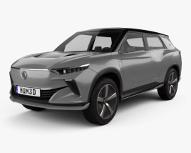 SsangYong e-SIV EV 2020 3D model