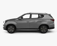 SsangYong Rexton 2022 3D-Modell Seitenansicht