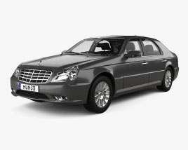 SsangYong Chairman H with HQ interior 2011 3D model