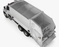 Sterling Acterra Garbage Truck 2014 3d model top view