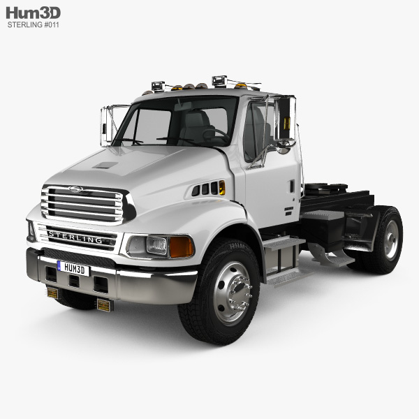 Sterling Acterra Tow Truck 2-axle 2014 3D model