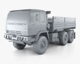 Stewart & Stevenson M1083 MTV Truck 3-axle 2019 3d model clay render