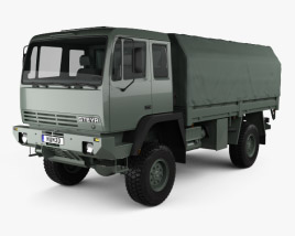 Steyr 12M18 General Utility Truck 1996 3D модель