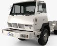 Steyr Plus 91 1491 Chassis Army Truck 1978 3D модель
