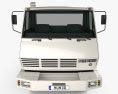 Steyr Plus 91 1491 Chassis Army Truck 1978 3Dモデル front view
