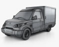 StreetScooter Van 2020 3D-Modell wire render