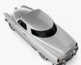 Studebaker Commander Starlight Coupe 1951 3d model top view