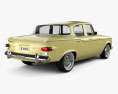 Studebaker Lark 轿车 1960 3D模型 后视图