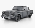 Studebaker Lark sedan 1960 3d model wire render