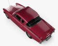 Studebaker Champion Starlight Coupe 1953 3D 모델  top view