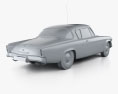 Studebaker Champion Starlight Coupe 1953 3D 모델 