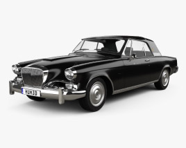 Studebaker Gran Turismo Hawk 1963 3D model
