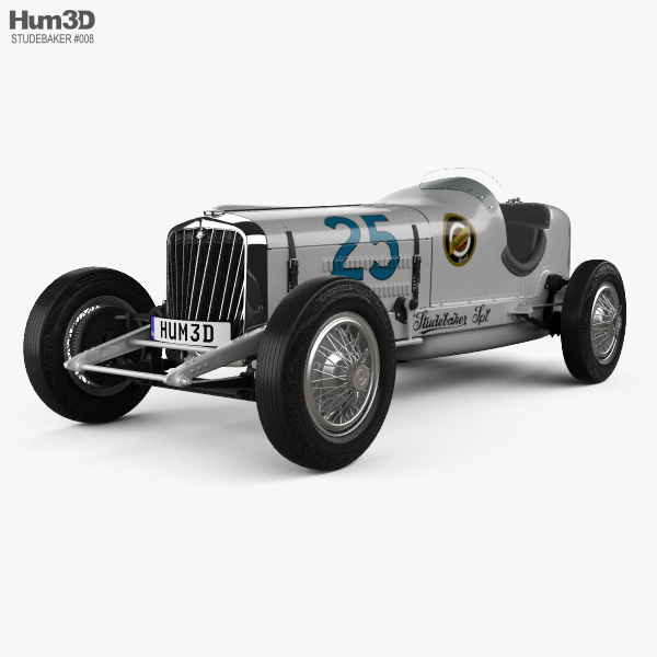 Studebaker Indy 500 1932 3D model