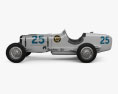 Studebaker Indy 500 1932 3D模型 侧视图