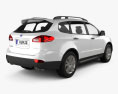 Subaru Tribeca 2011 3d model back view