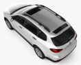 Subaru Tribeca 2011 3d model top view