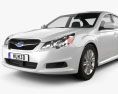 Subaru Legacy セダン US 2011 3Dモデル