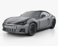 Subaru BRZ 2015 Modèle 3d wire render