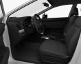 Subaru XV with HQ interior 2014 3d model seats
