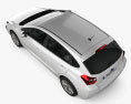 Subaru Impreza ハッチバック 2012 3Dモデル top view