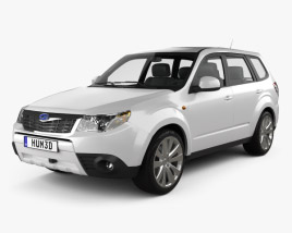 Subaru Forester Premium 2013 3D model