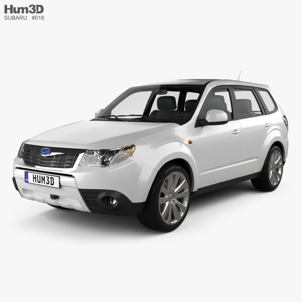 Subaru Forester Premium 2013 3D model