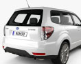 Subaru Forester Premium 2013 3d model