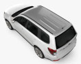 Subaru Forester Premium 2013 3D модель top view