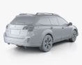Subaru Outback limited US 2014 3D модель