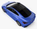 Subaru WRX Concept 2013 3d model top view