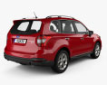 Subaru Forester (US) 2015 3d model back view