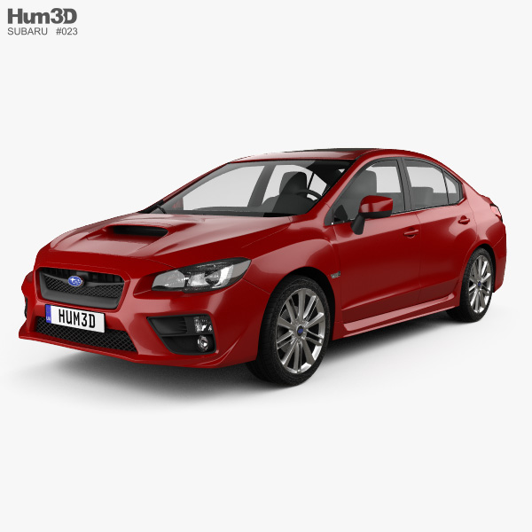 Subaru WRX 2017 3D model