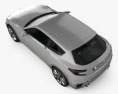 Subaru Cross Sport 2014 3D模型 顶视图