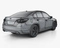Subaru Legacy 2017 3D 모델 
