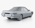 Subaru XT 1991 3D模型