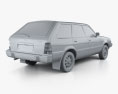 Subaru Leone estate 1978 3d model