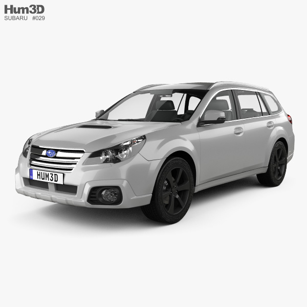 Subaru Outback SX 2014 3D model