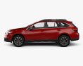 Subaru Outback 2018 3d model side view