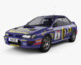 Subaru Impreza WRC (GC) 1996 3D模型