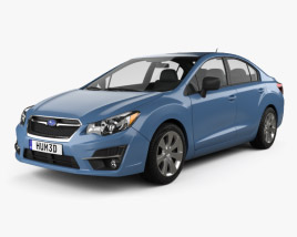 Subaru Impreza 1996 3D model