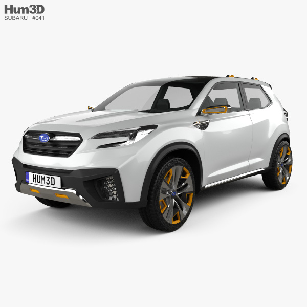 Subaru VIZIV Future 2015 3D model