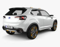 Subaru VIZIV Future 2015 3D-Modell Rückansicht