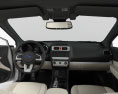 Subaru Legacy with HQ interior 2017 3d model dashboard